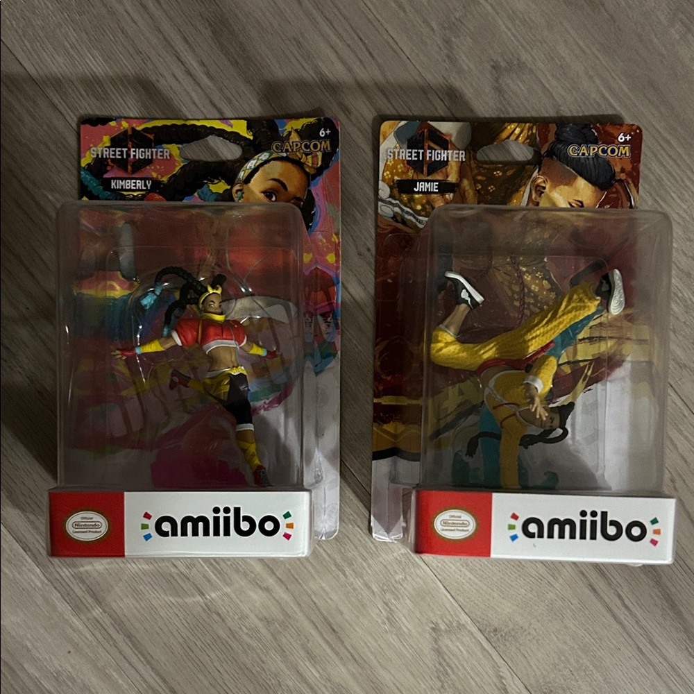 🆕 STREET FIGHTER 6 Jamie and Kimberly amiibo (STREET FIGHTER Series)